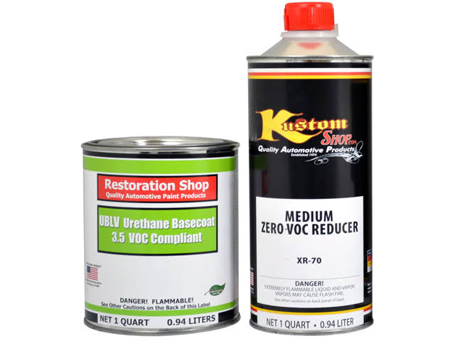 Premium Quart Kit Low VOC Urethane Basecoat Car Auto Body Paint Kit I288177