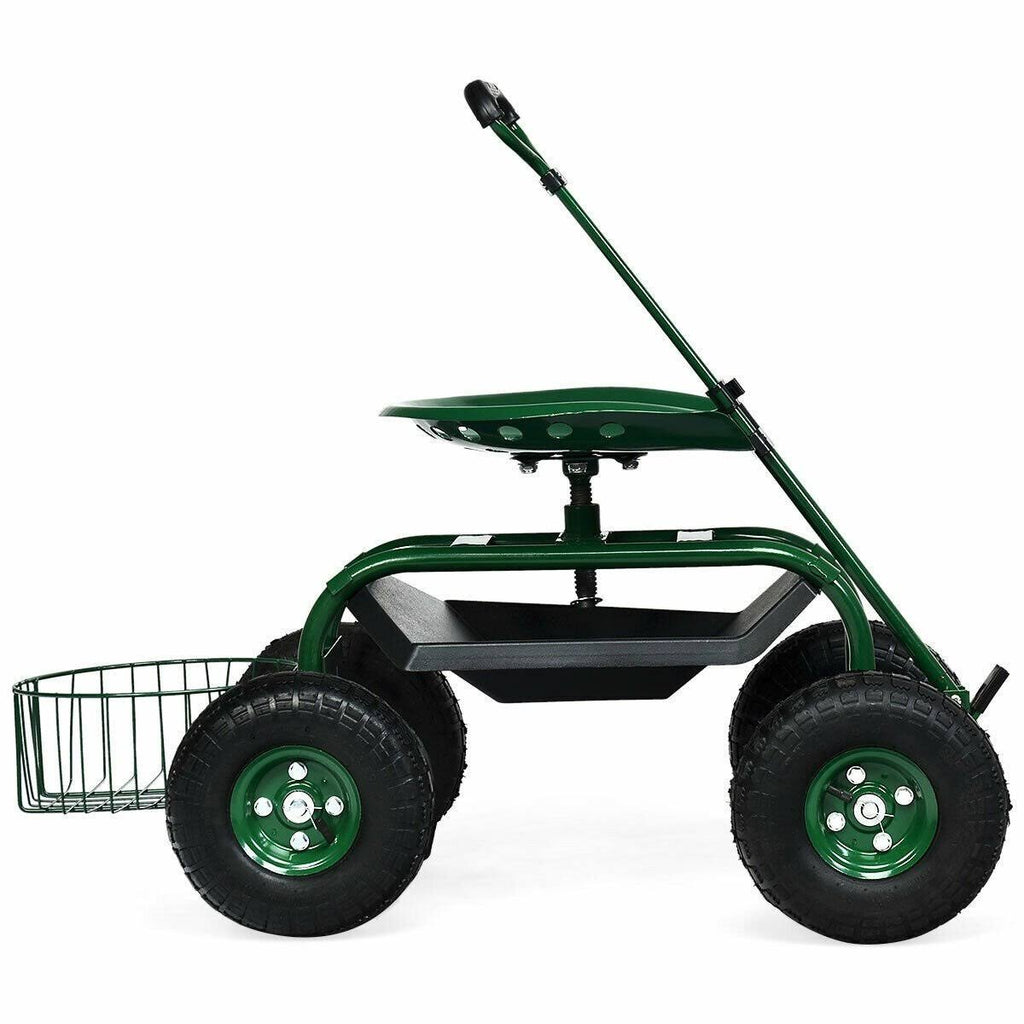 Heavy Duty Garden Cart Work Seat U1078