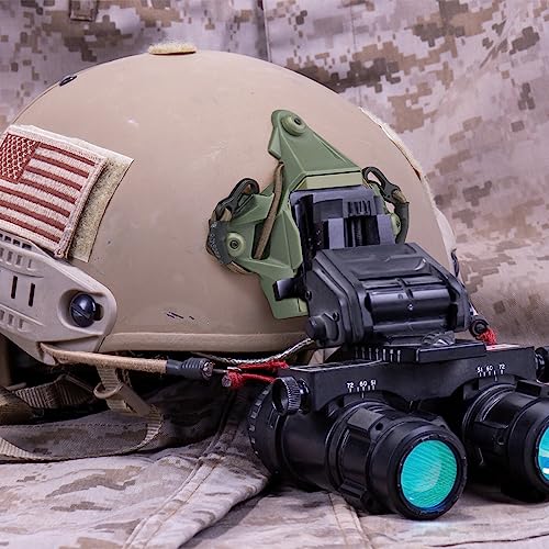 Steel Helmet NVG Mount Shroud Bracket Base I4695