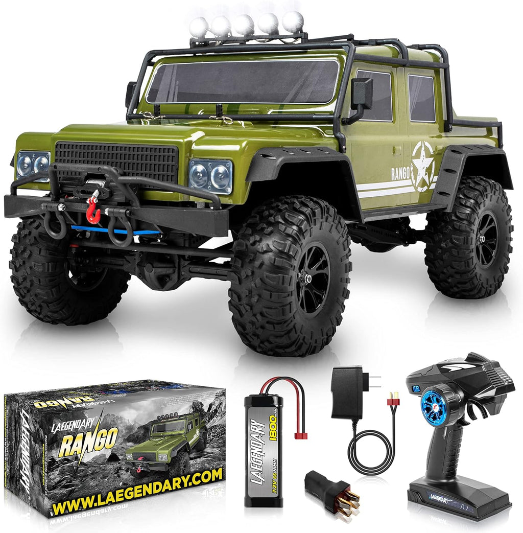 4x4 Offroad Remote Control Truck 1:10 Scale Blue U23552