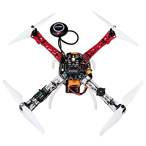 DIY Quadcopter Set with Frame, GPS, Motor, Battery, RC Transmitter & Receiver C83554