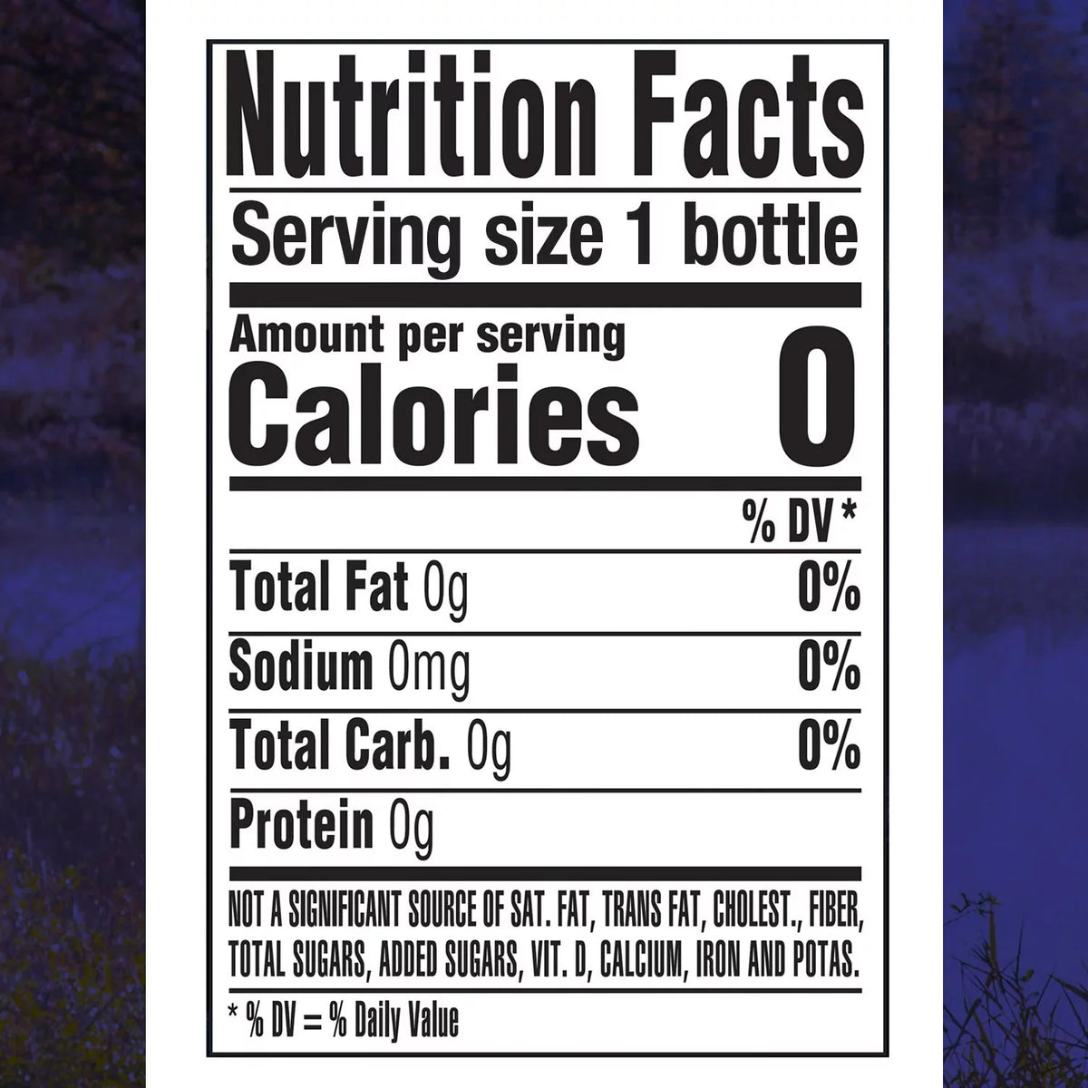 100% Natural Spring Water 24 pk B2470