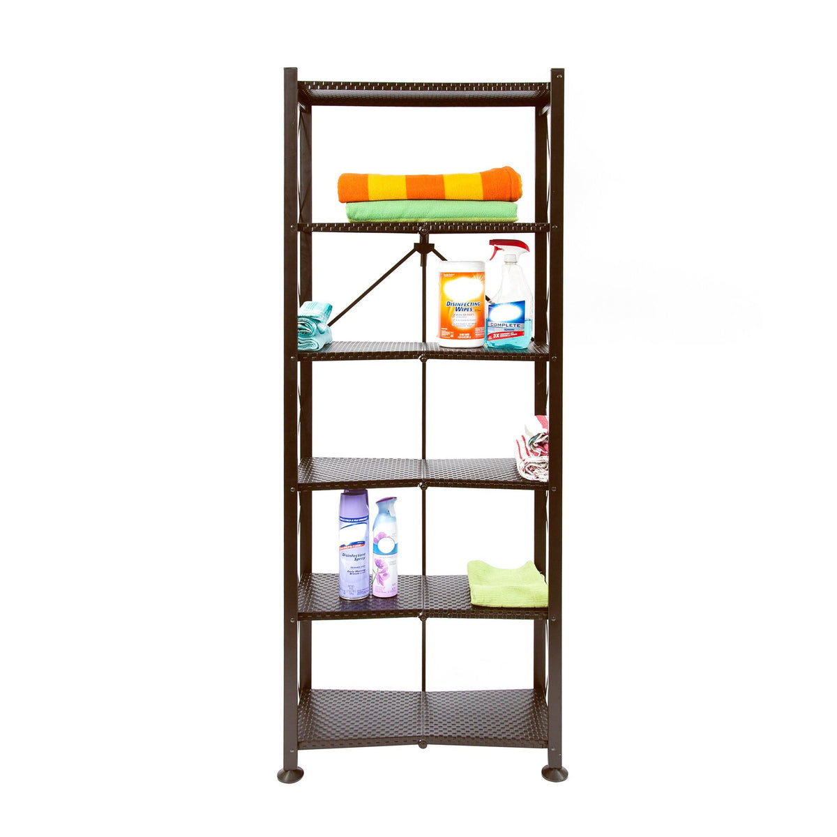 Black 6-Tier Book Shelf H1468