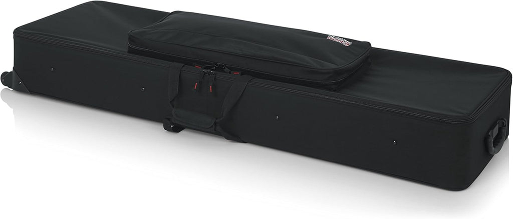 Lightweight Rolling Keyboard Case for 88 Note Keyboards and Electric Pianos L826