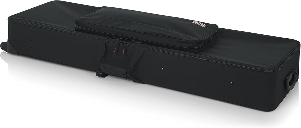 Lightweight Rolling Keyboard Case for 88 Note Keyboards and Electric Pianos L826
