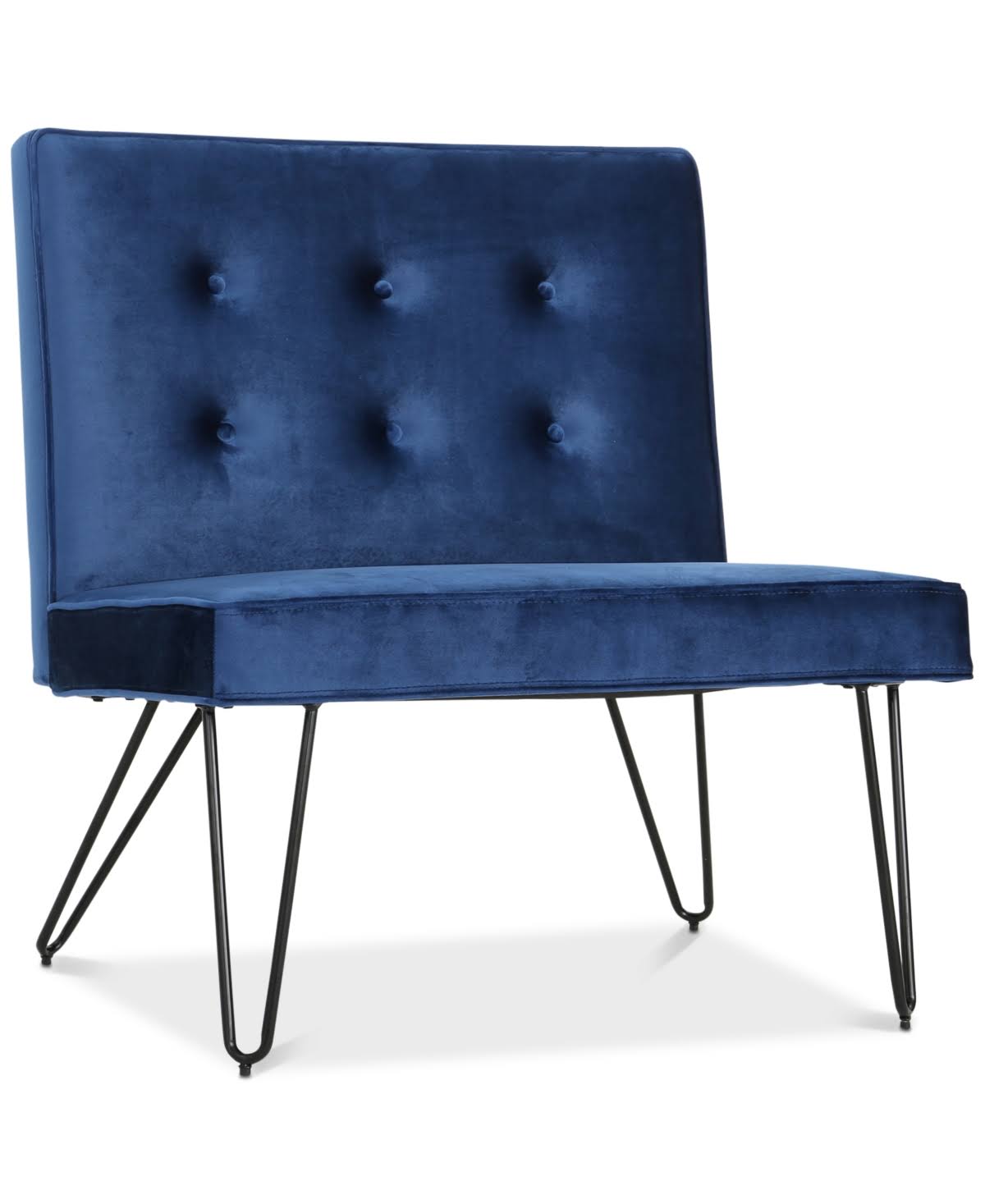 Navy Blue Armless Chair G623