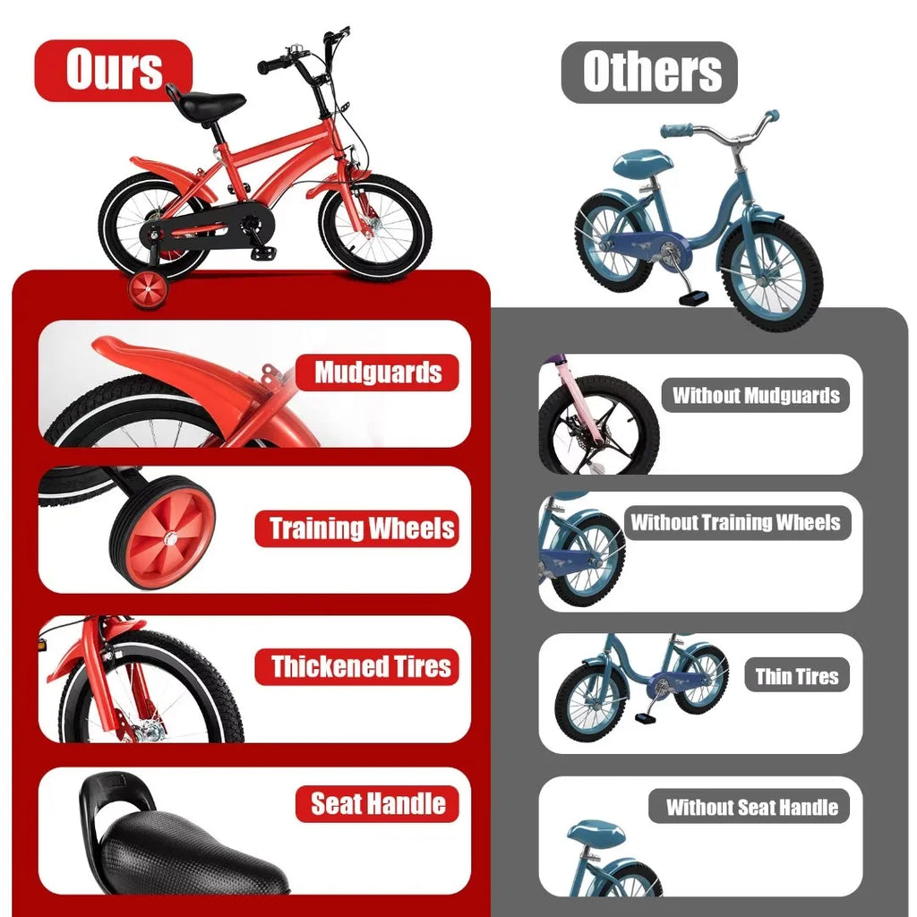 14 inch Kids Bike with Training Wheels B274397