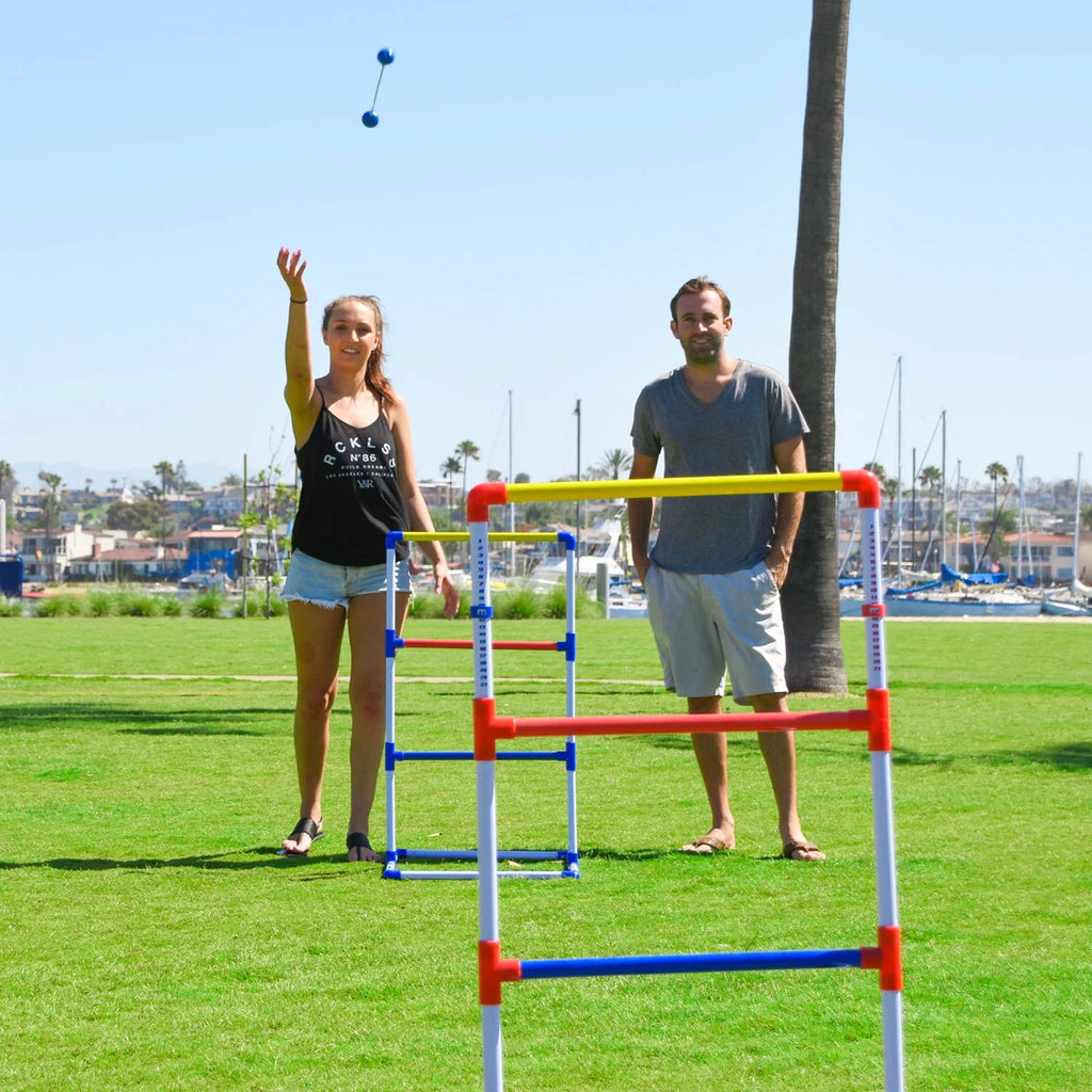 Ladder Toss Game Set with 6 Bolos and Carrying Case G12731