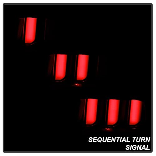 Black Smoked LED Tail Lights X208743