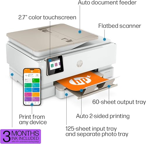 Wireless All-in-One Color Inkjet Printer S3408