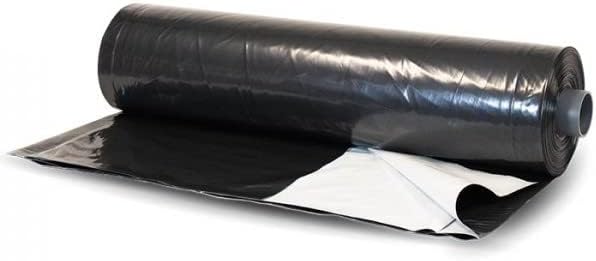 Black/White 6 Mil Polyethylene Plastic Tarp L97078