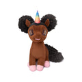 Black Unicorn Plush Toy 15 inch J576442