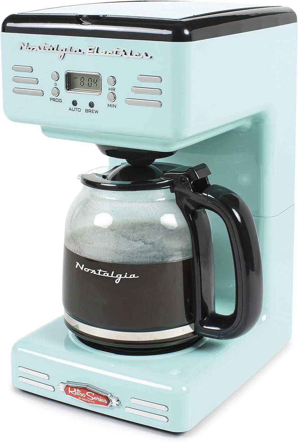 12-Cup Programmable Coffee Machine, Aqua M47282