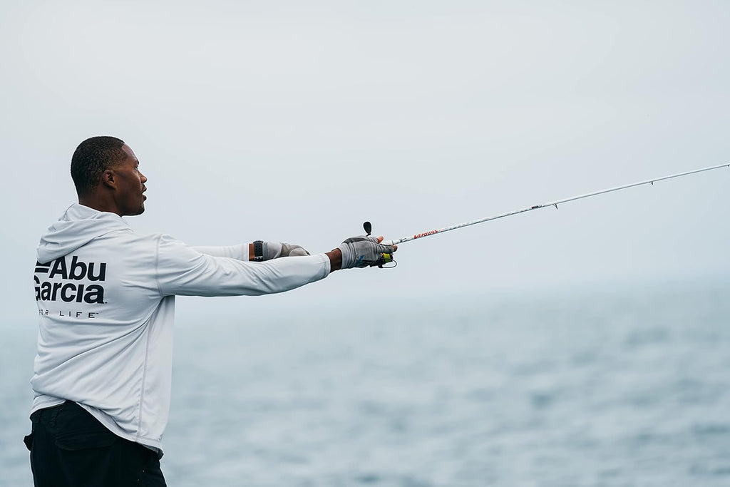 Low Profile Baitcast Reel and Fishing Rod Combo R91836
