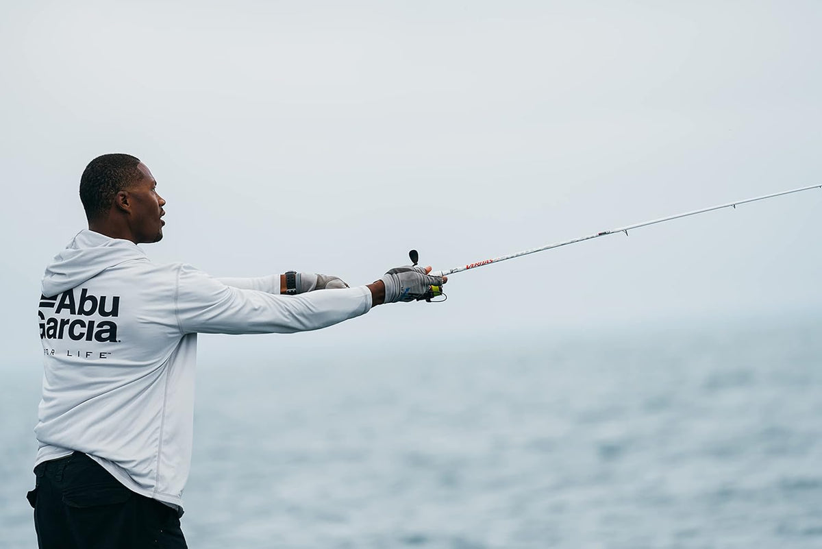 Low Profile Baitcast Reel and Fishing Rod Combo R91836