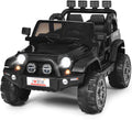 12V Battery Powered Ride on Truck with Remote Control, Black E9126