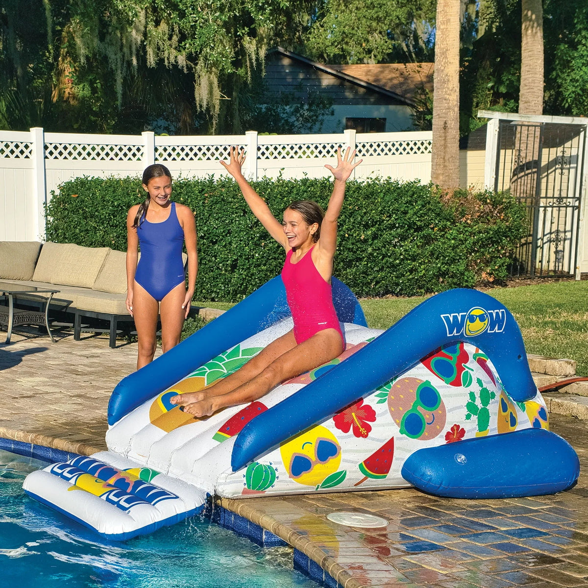 Inflatable Sprinkler Slide I488