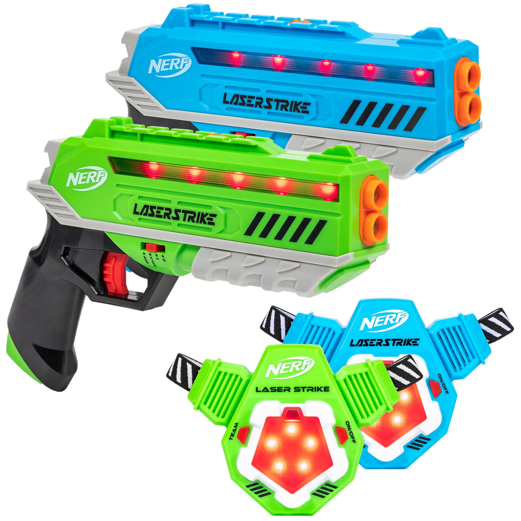 Laser Tag 2 Pack Blaster Set with Chest Plates S83174