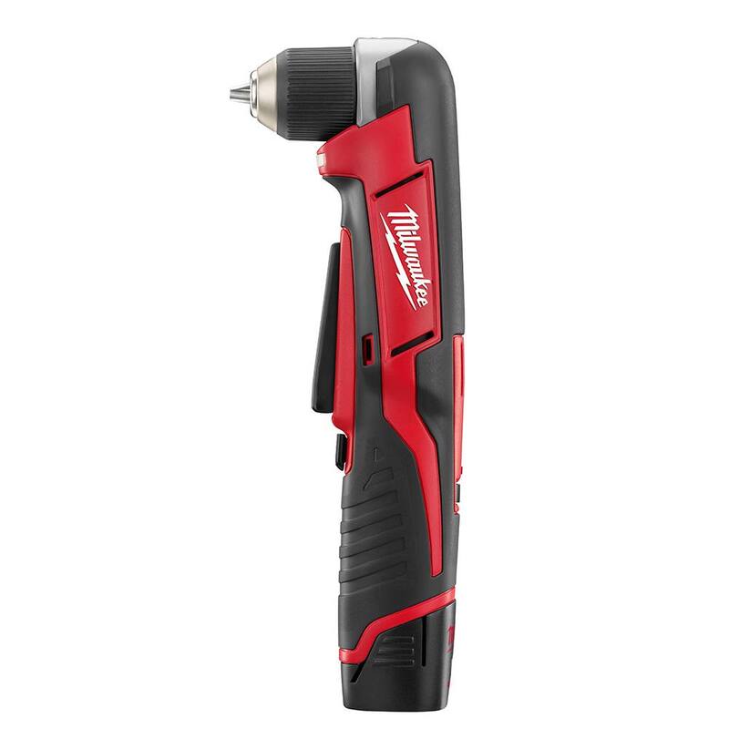 12V Lithium-Ion Brushless Cordless 4-in-1 Interchangeable 3/8 in. Drill Driver Kit with Right Angle Drill G334