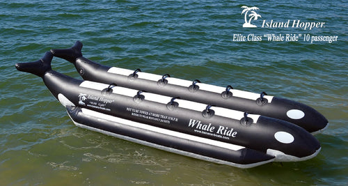 18' Inflatable 10 Person Banana Water Sled N801