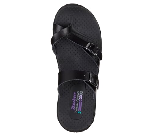 Women's Double Buckle Thong Slide Sandal I1709