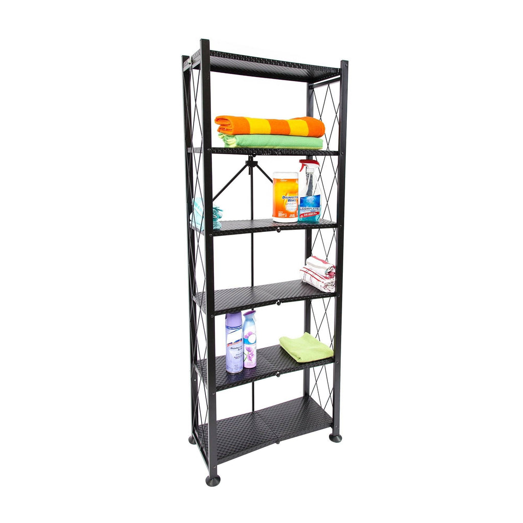 Black 6-Tier Book Shelf H1468