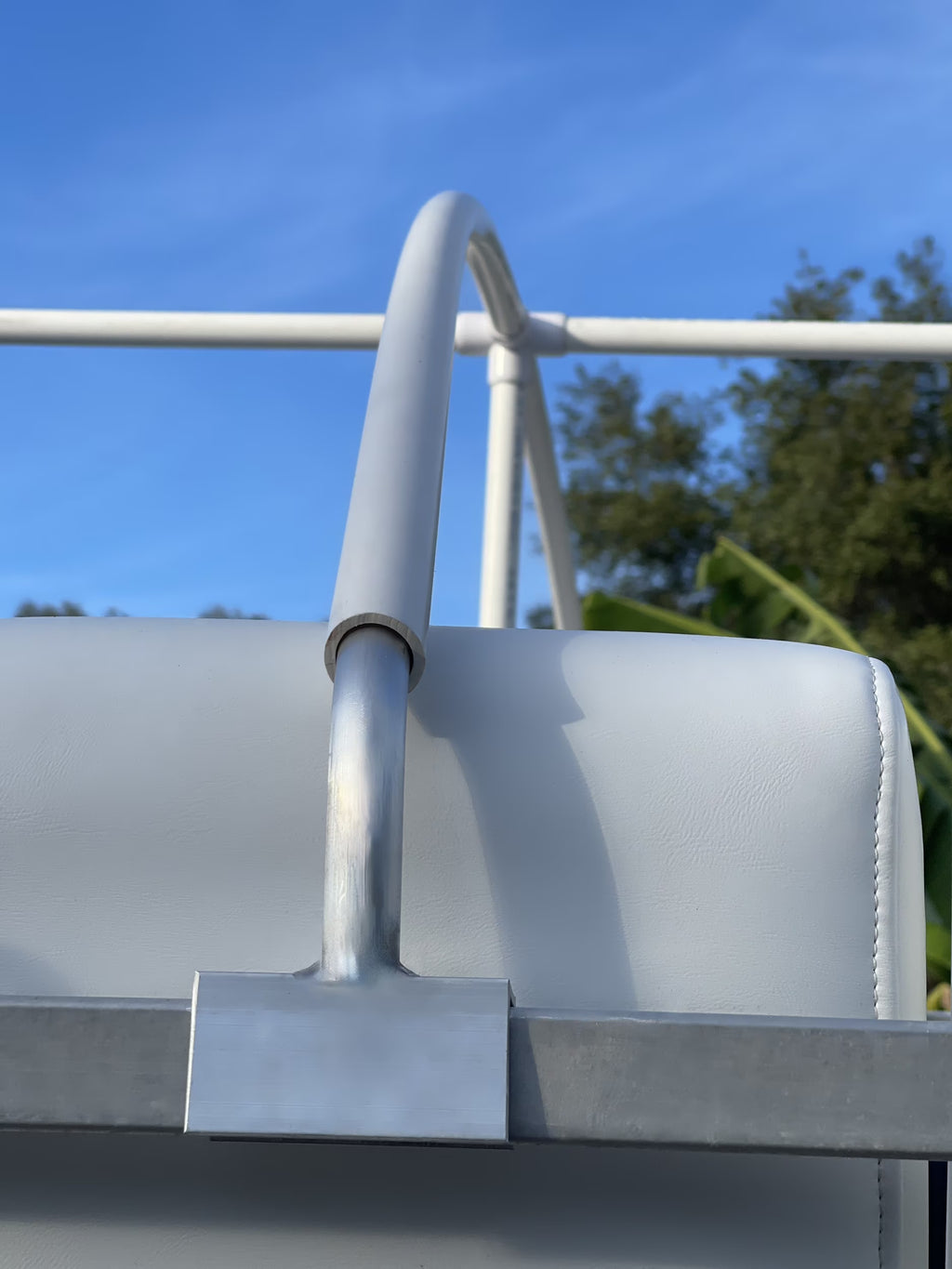 Pontoon Boat Canvas Solution with 9" Rise U6574
