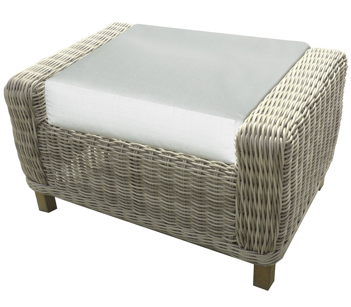 Wicker Ottoman D698569