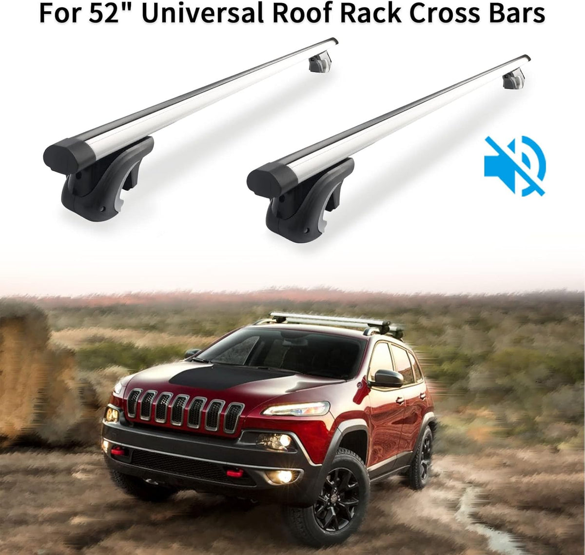 54'' Cross Bars Roof Racks Pack of 2 N20744