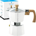 Black 5 oz Stovetop Espresso Maker Moka Pot F883