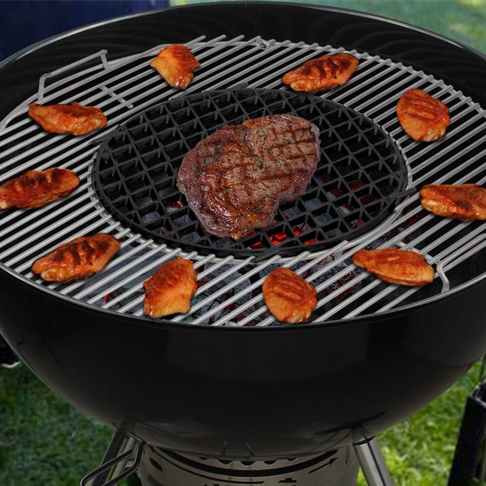 12-Inch Diameter Pre-seasoned Cast Iron Sear Grate A1160
