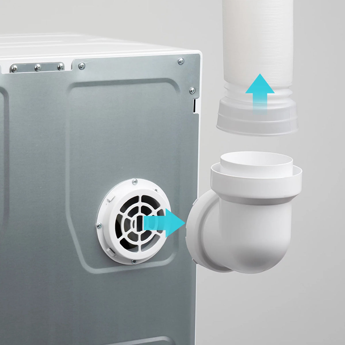 Portable Stainless Steel Laundry Dryer with 5 Modes S7291