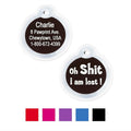 Anodized Aluminum Dog & Cat ID Tag N252784