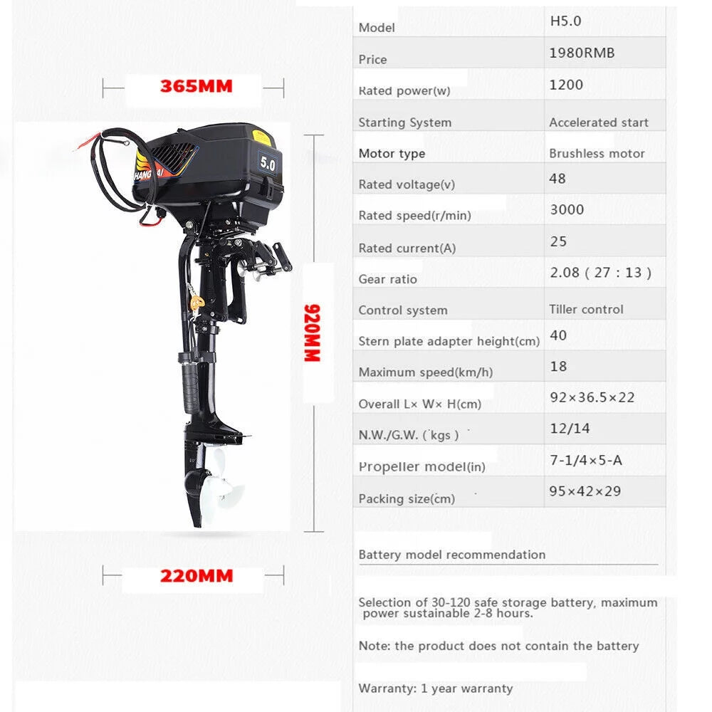 Electric Trolling Motor Q706