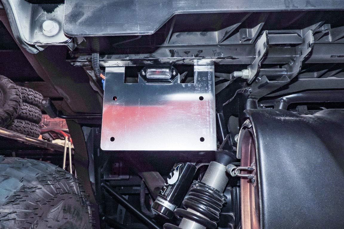 Polaris General LED Lighted License Plate Frame Mount Pack of 2 A5770