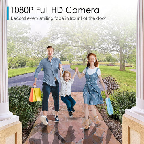 1080P Wireless Video Doorbell Camera with Chime D772277