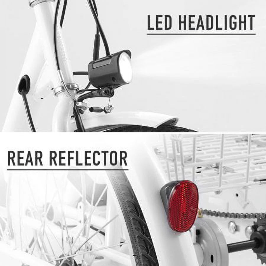 24inch 3 Wheel Electric Tricycle with 250w Motor K75102