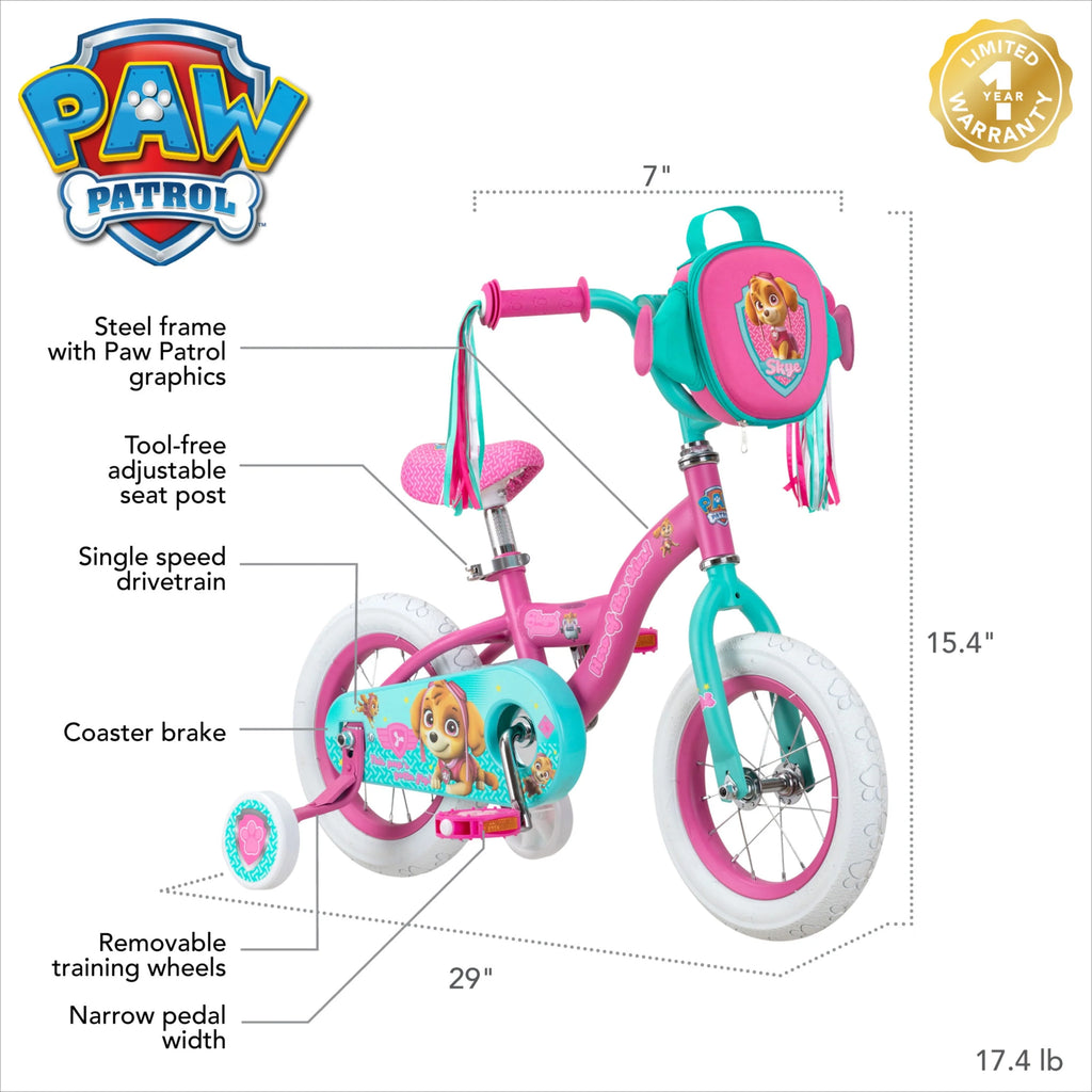 Pink 12 In. Wheels Bike L451