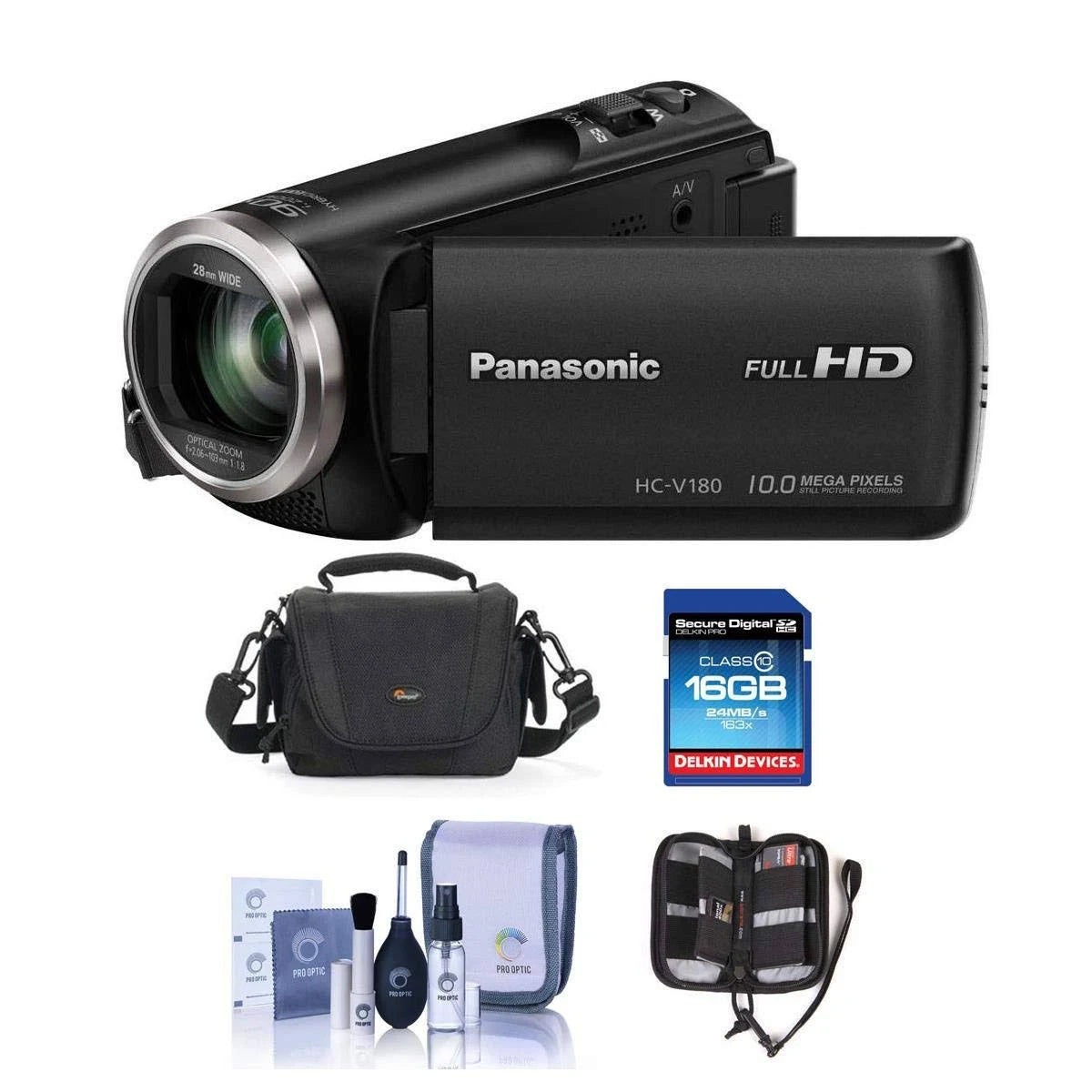 Full HD Camcorder with 50X Stabilized Optical Zoom W894697