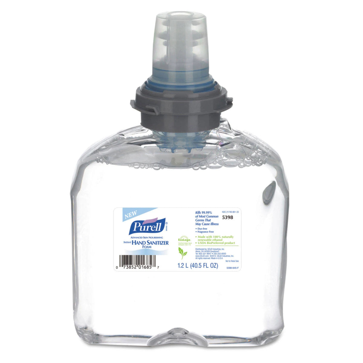 Purell Instant Hand Sanitizer Nourishing Foam 1200ml Refill R445