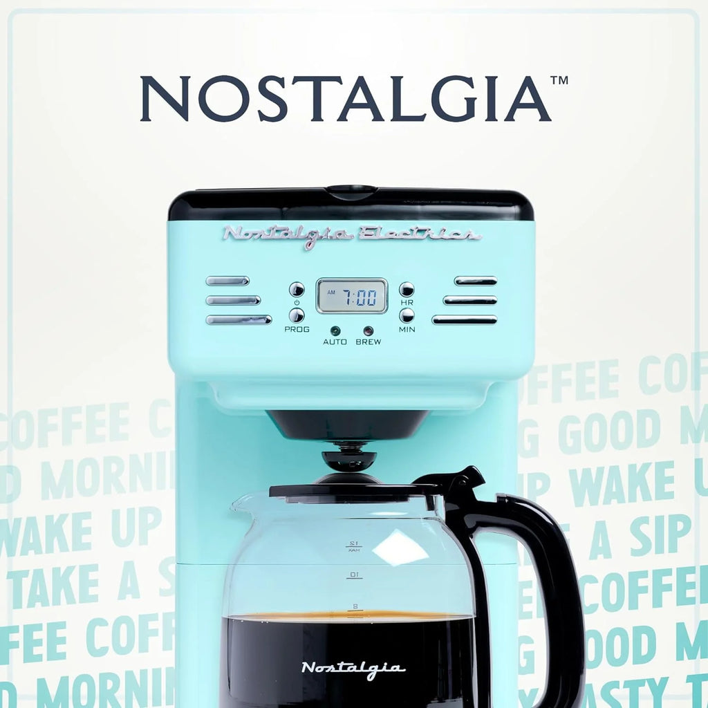 12-Cup Programmable Coffee Machine, Aqua M47282