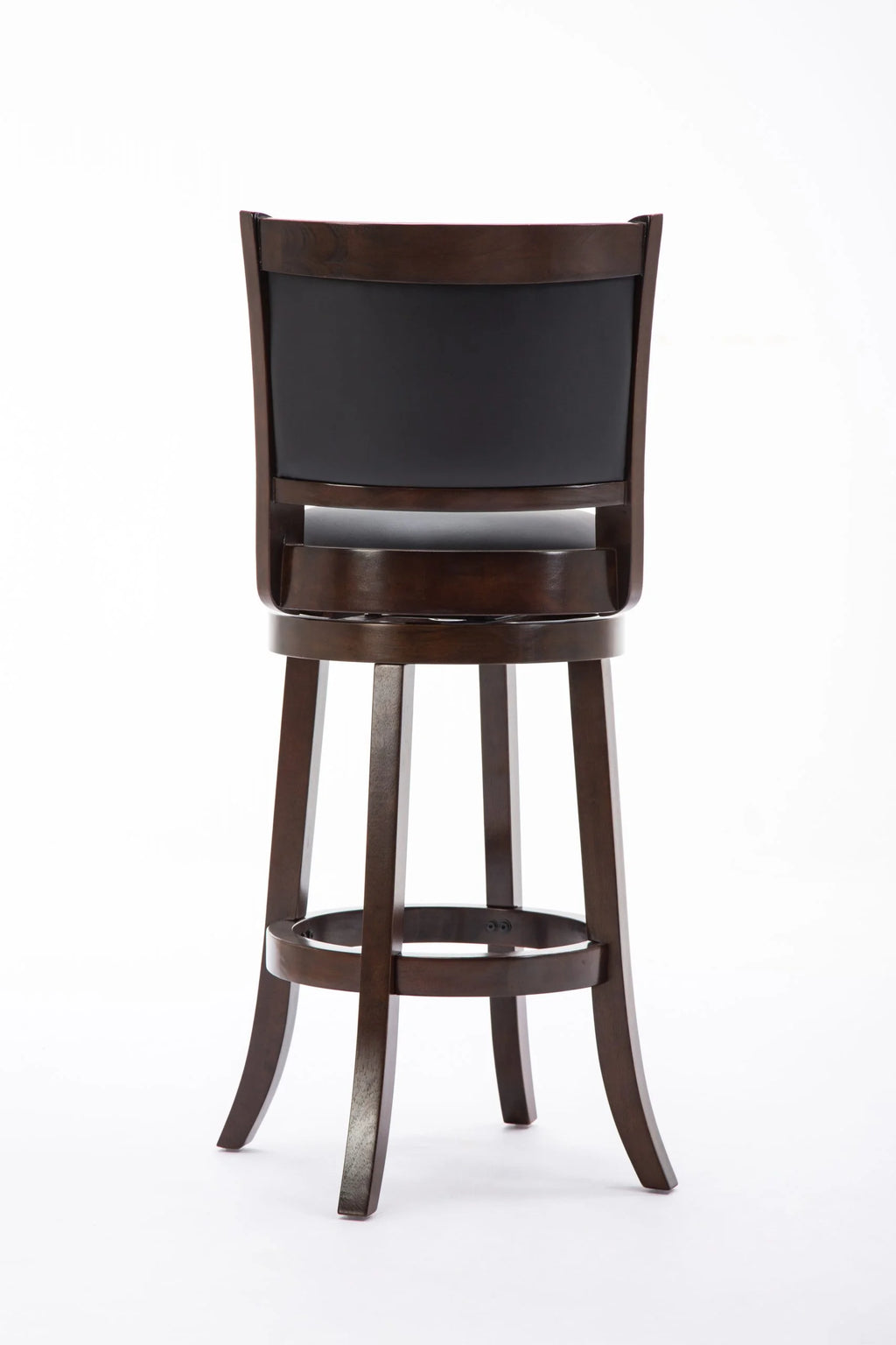 Cappuccino Swivel Wood Kitchen Bar Stool L845439