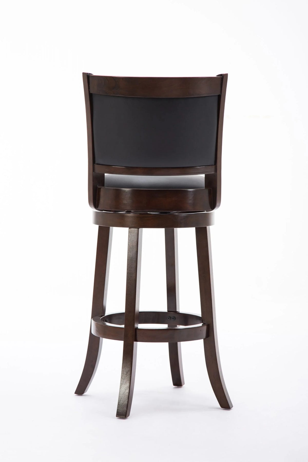 Cappuccino Swivel Wood Kitchen Bar Stool L845439