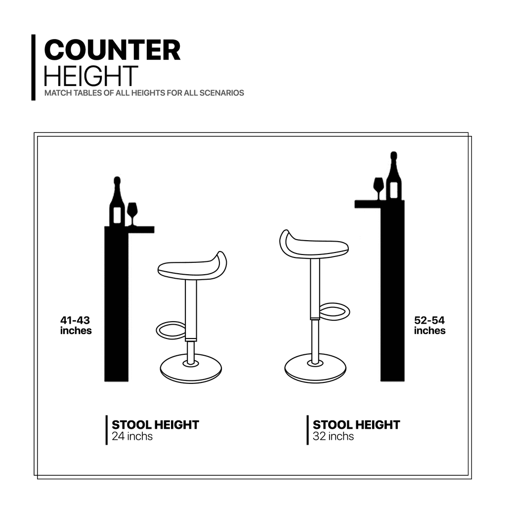 Blue/Black 3 Piece Bar Table and PU Leather Bar Stools F31714
