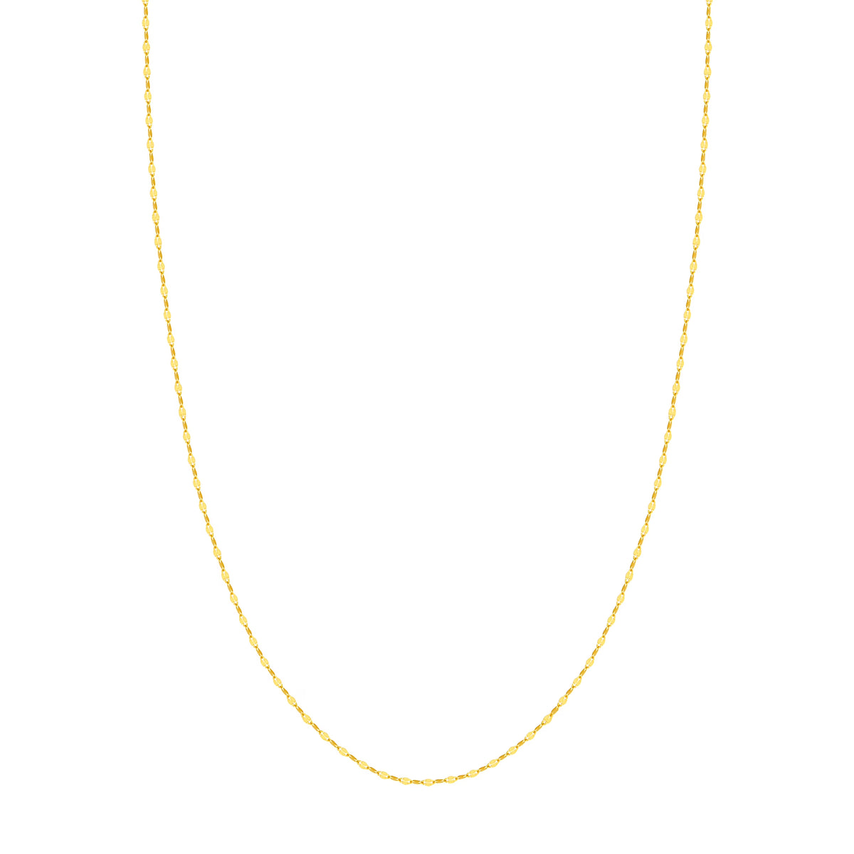 14K Yellow Gold 16" 1.45mm Chain Necklace R5565