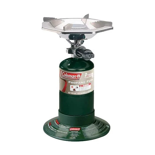 Coleman One-Burner Camp Stove and 810 Lumen 2-Mantel Lantern Value Bundle W9737