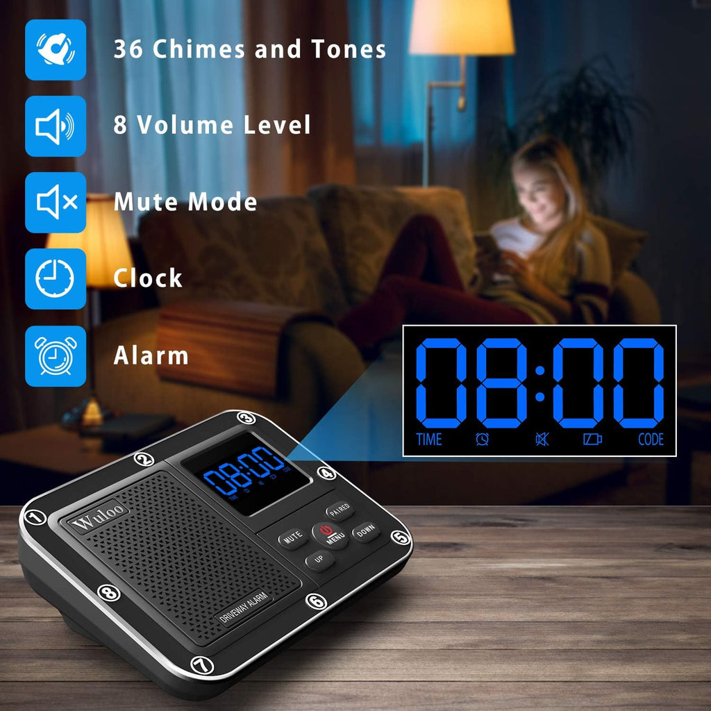 1800 Ft Wireless Outdoor Motion Sensor Driveway Alarm System F21458
