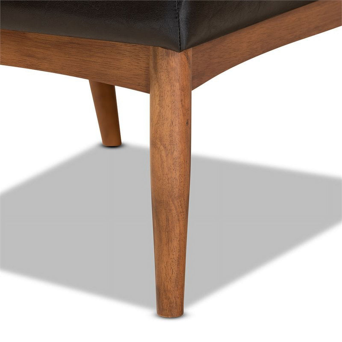 Brown Finished Wood Dining Chair D33177