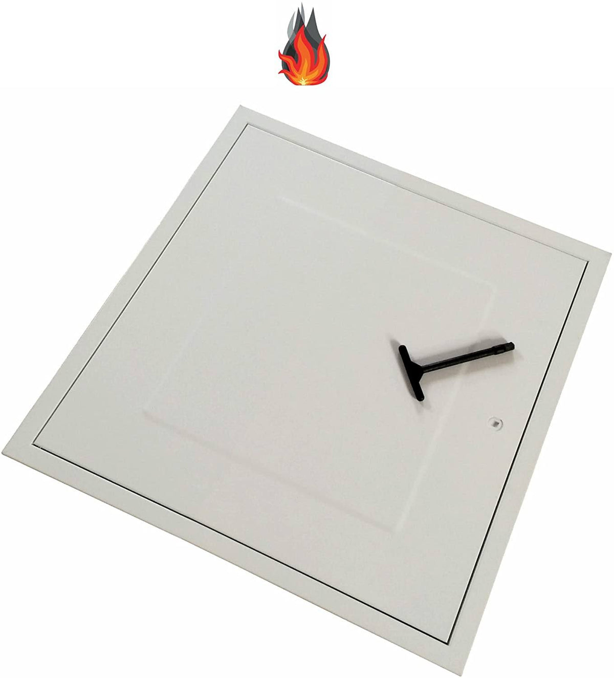 White Fire Resistent Loft Hatch Door I853651