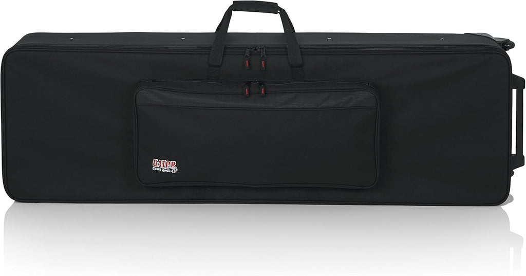 Lightweight Rolling Keyboard Case for 88 Note Keyboards and Electric Pianos L826